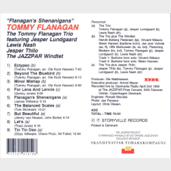 Tommy Flanagan Trio ft. Jesper Lundgaard, Lewis Nash, Jesper Thilo, The JAZZPAR Windtet - Flanagan's Shenanigan's (1994)