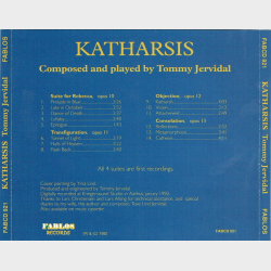 Tommy Jervidal - Katharsis (1992)