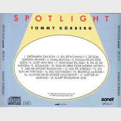 Tommy Korberg - Spotlight (1990)