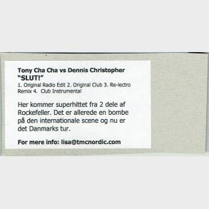 Tony Cha Cha vs. Dennis Christopher - Slut (Promo)