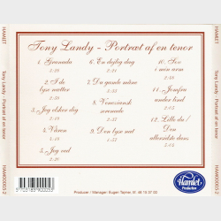 Tony Landy - Portr�t Af En Tenor (1997)
