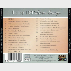 Top 100 Love Songs (1998) Disc 1