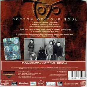 Toto - Bottom Of Your Soul (2006) (Promo)