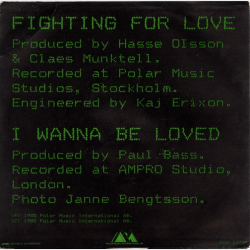 Tove Naess - Fighting For Love (1985)
