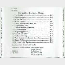 Trachtengruppe Pfunds