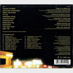 Tracy Chapman - Telling Stories (Ltd. Edition) (2000) (Slipcase)