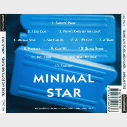 Trains And Boats And Planes - Minimal Star (1993) (Digi)