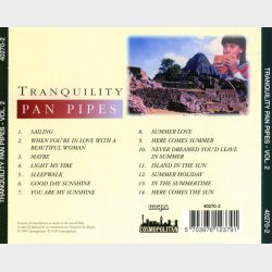 Tranquility Pan Pipes Vol 2 (Cosmopolitan) (1999)