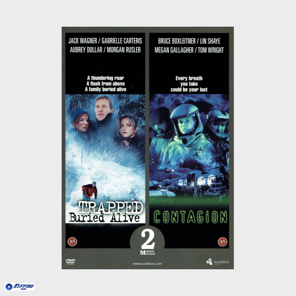 Trapped Buried Alive &amp; Contagion (2002) (2 Massive Movies)