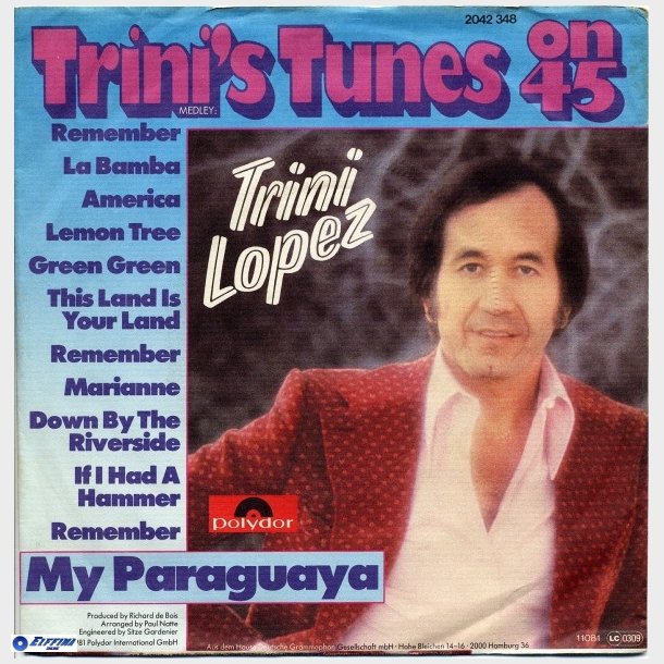 Trini Lopez - Trini's Tunes On 45 (1981)