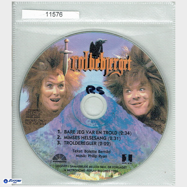 Troldebjerget Bare Jeg Var En Trold (1996) (Promo)