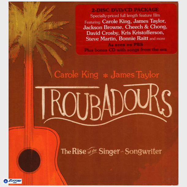 Troubadours - The Rise Of The Singer-Songwriter (2011) (CD+DVD)