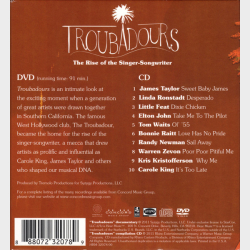Troubadours - The Rise Of The Singer-Songwriter (2011) (CD+DVD)