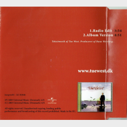 Tue West - En Sang Om Krlighed (2003) (Promo)