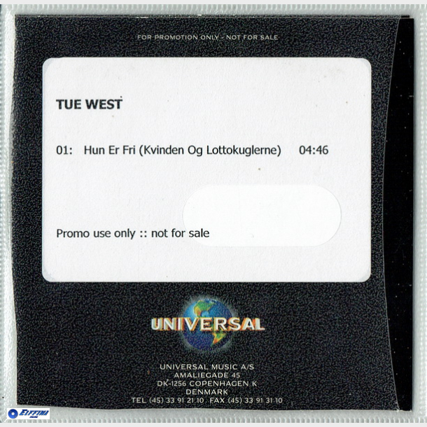 Tue West - Hun Er Fri (2003) (Promo)