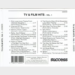 Tv &amp; Film Hits Vol. 1 (Success 2220CD) (1992)