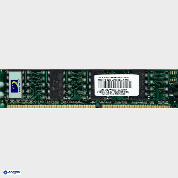 TwinMOS PC2100 (CL2.5) 128MB DDR-DIMM