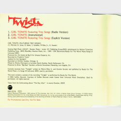 Twista - Girl Tonight (1985) (Promo)