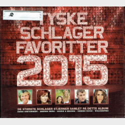 Tyske Schlager Favoritter 2015 (3xCD Digipack)