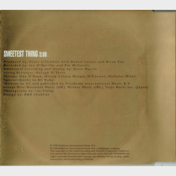 U2 - Sweetest Thing (1998)