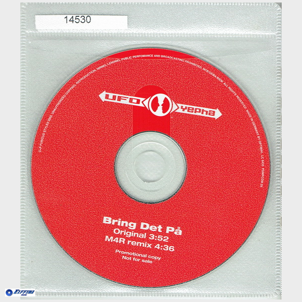 UFO &amp; Yepha - Bring Det P (2003) (Promo)