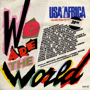 USA For Africa - We Are The World (1985) (England)
