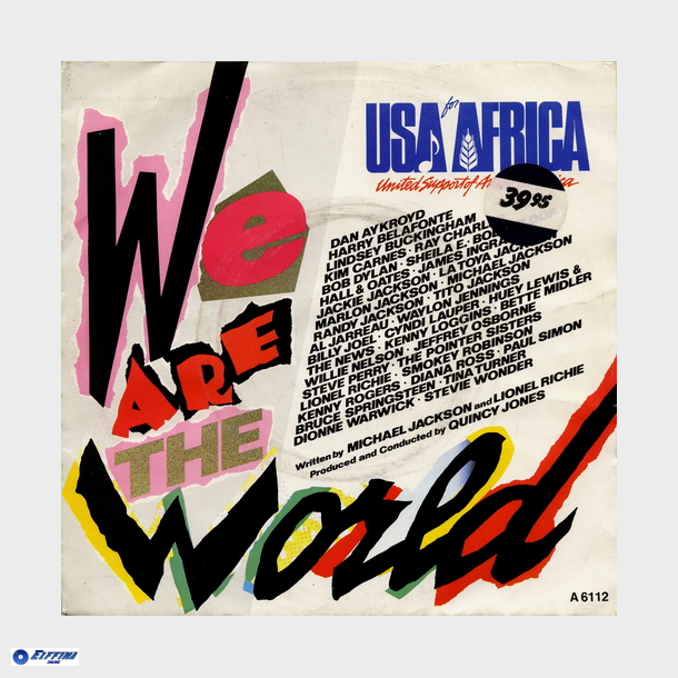 USA For Africa - We Are The World (1985) (England)