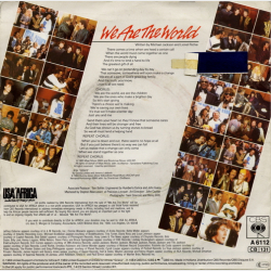 USA For Africa - We Are The World (1985) (England)