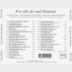 Universitetskoret Lille MUKO - For Alle de Sm Blomster (27 Danske Sange) (1991)