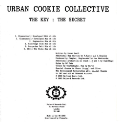 Urban Cookie Collective - The Key The Secret (1993)