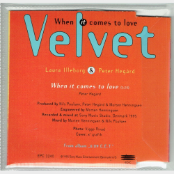 Velvet - When It Comes To Love (1995)
