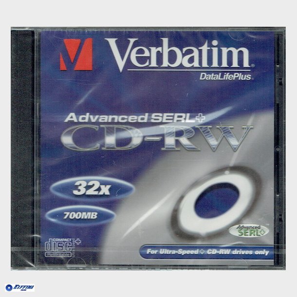 Verbatim CD-RW 32x 700mb - NY