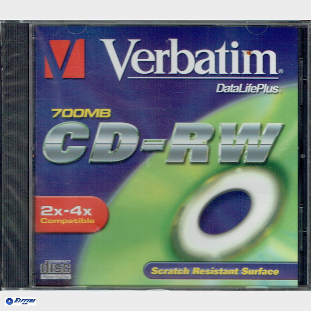 Verbatim CD-RW 700mb 2x-4x - NY