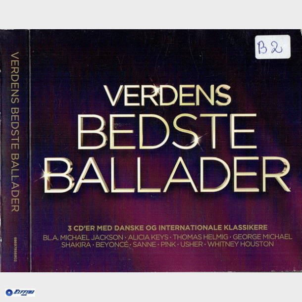 Verdens Bedste Ballader (2011) (Digi)