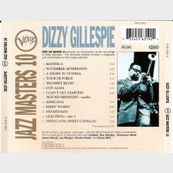 Verve Jazz Masters 10 - Dizzy Gillespie