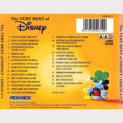 Very Best Of Disney, The - 28 Original Soundtrack Recordings (1993)