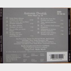 Vienna Master Series - Anton&iacute;n Dvorak - Stabat Mater (160 104 P1) (1991)