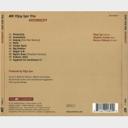 Vijay Iyer Trio - Historicity (2009) (Digi) - NY