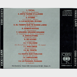 Vikki Carr - Vikki Carr (1987)