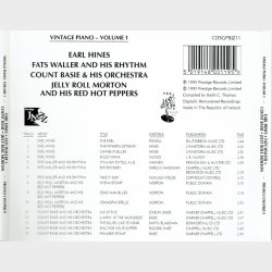 Vintage Piano Volume 1 (1995)