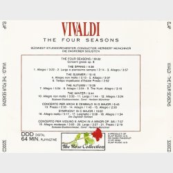 Rose Collection (3200CD) - Vivaldi - The Four Seasons (1990)