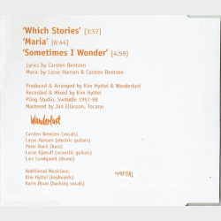 Wanderlust - Which Stories (1998) (Promo)