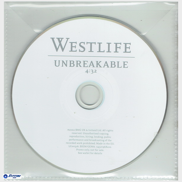 Westlife - Unbreakable (2002) (Promo)