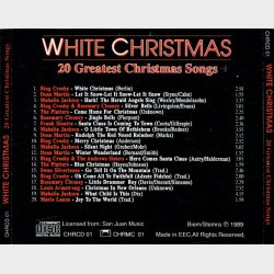 White Christmas (20 Great Christmas Songs) (1989)