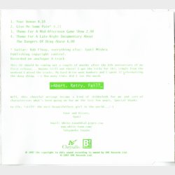 White Town - Abort, Retry, Fail (1997)