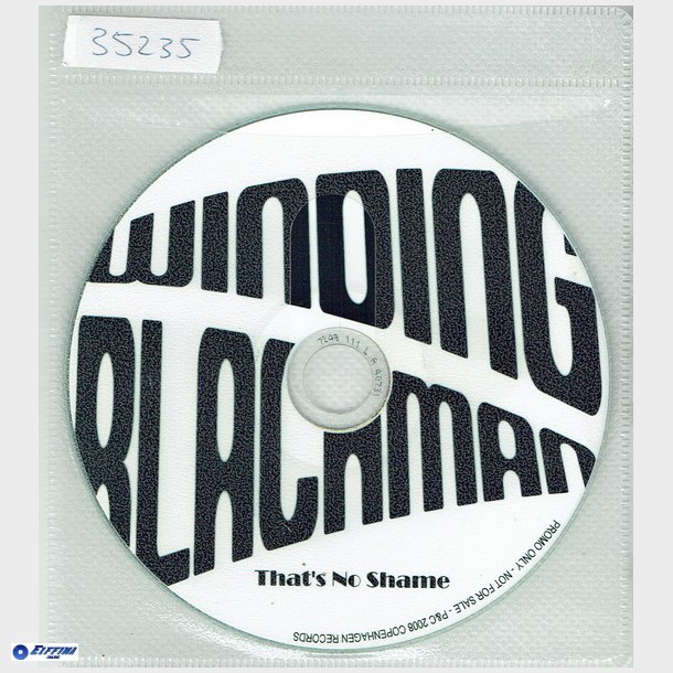 Winding &amp; Blackman - That's No Shame (2008) (Promo)