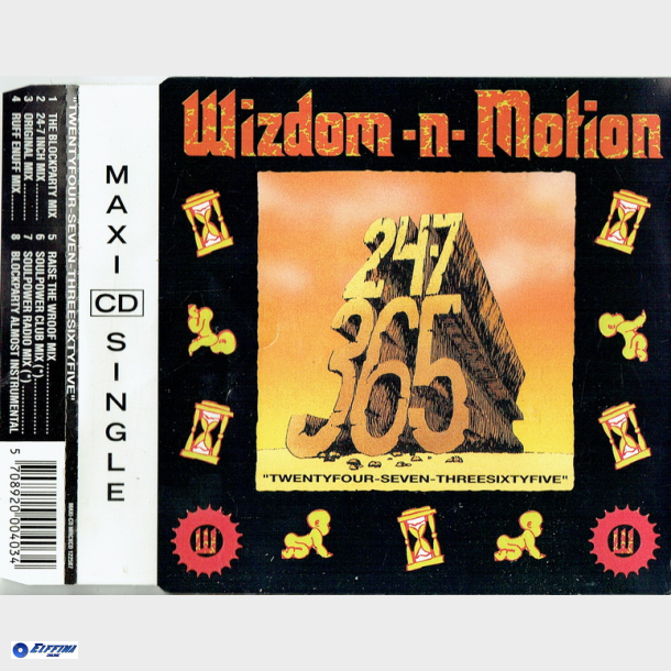Wizdom-n-Motion - Twentyfour Seven Threesixtyfive (1992)