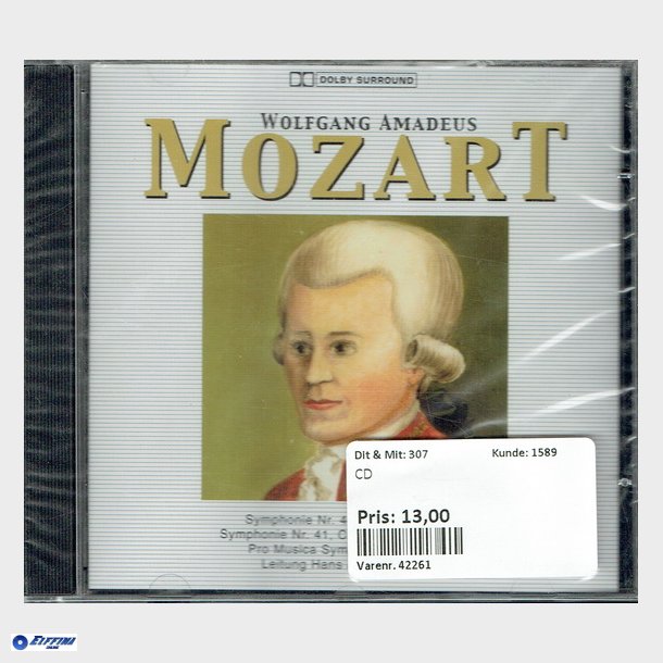 Wolfgang Amadeus Mozart - NY