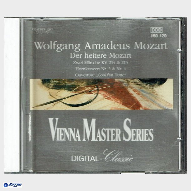 Vienna Master Series - Wolfgang Amadeus Mozart (1991) (PILZ 160 120 P1)