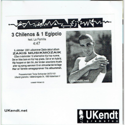 Zakis Musikmozaik - 3 Chilenos &amp; 1 Egipcio (2001)